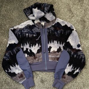 Urban outfitters fuzzy jacket